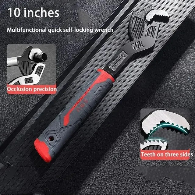 Self-Adjusting Pipe Wrench