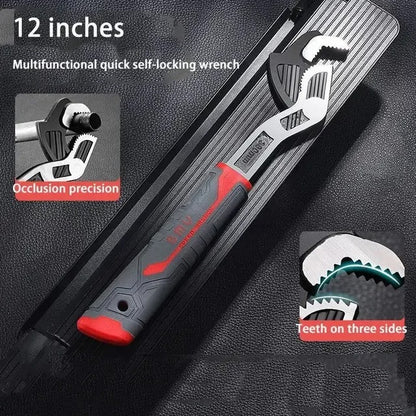 Self-Adjusting Pipe Wrench